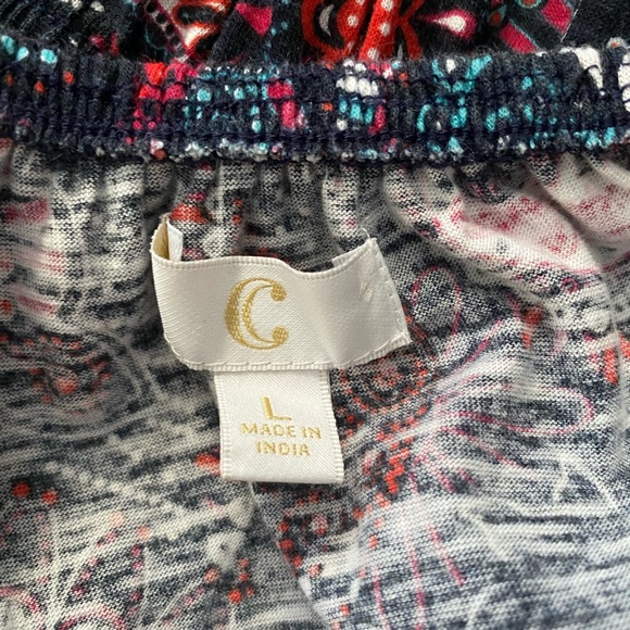 Charming Charlie’s Off Shoulder Mini Women’s Summer Dress, size L - Picture 10 of 12